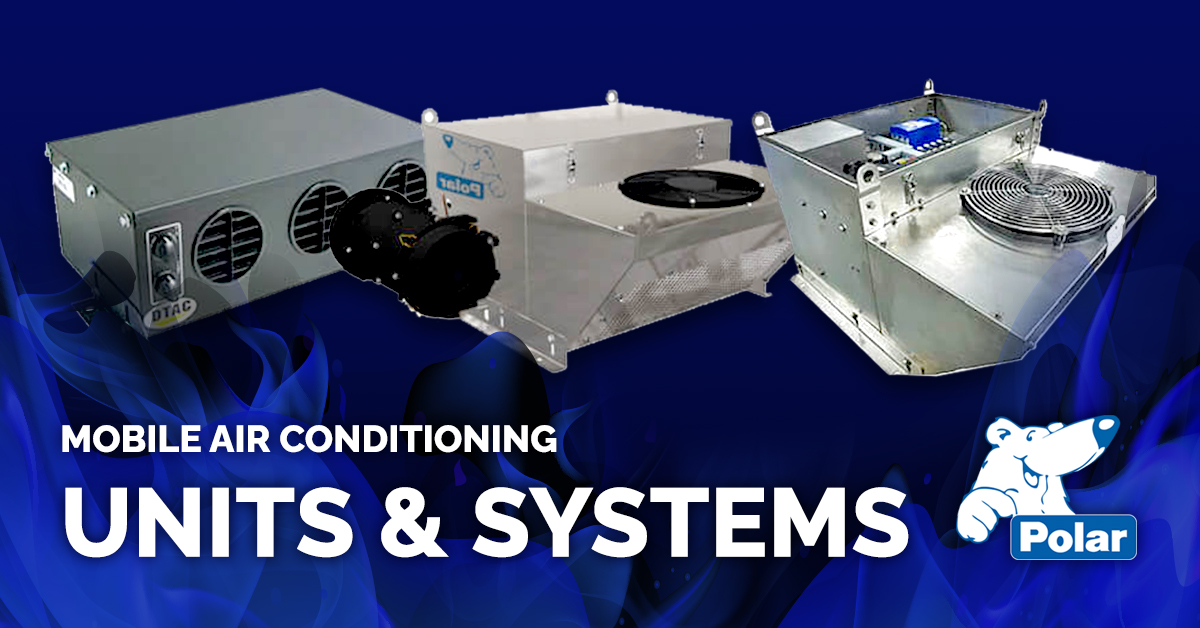Air conditioning units and systems