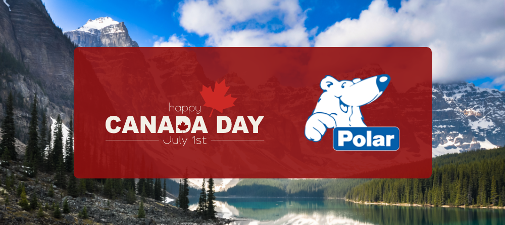 Polar canada day banner 2025