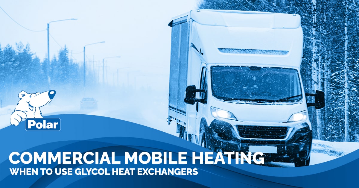 Polar mobility glycol heat exhchangers