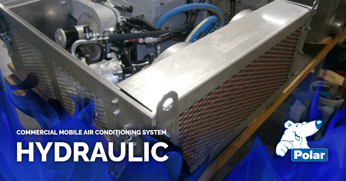 Polar mobility hydraulic air conditioning system