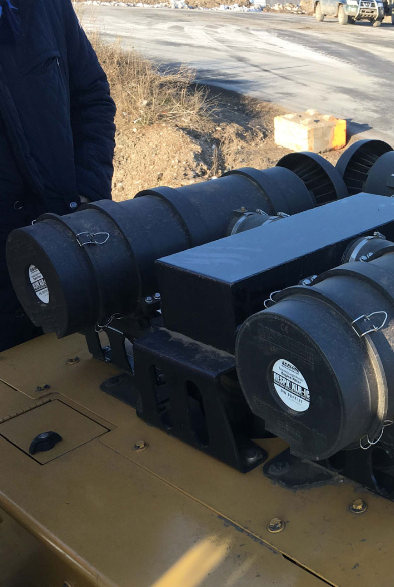 Cabin enclosure filter