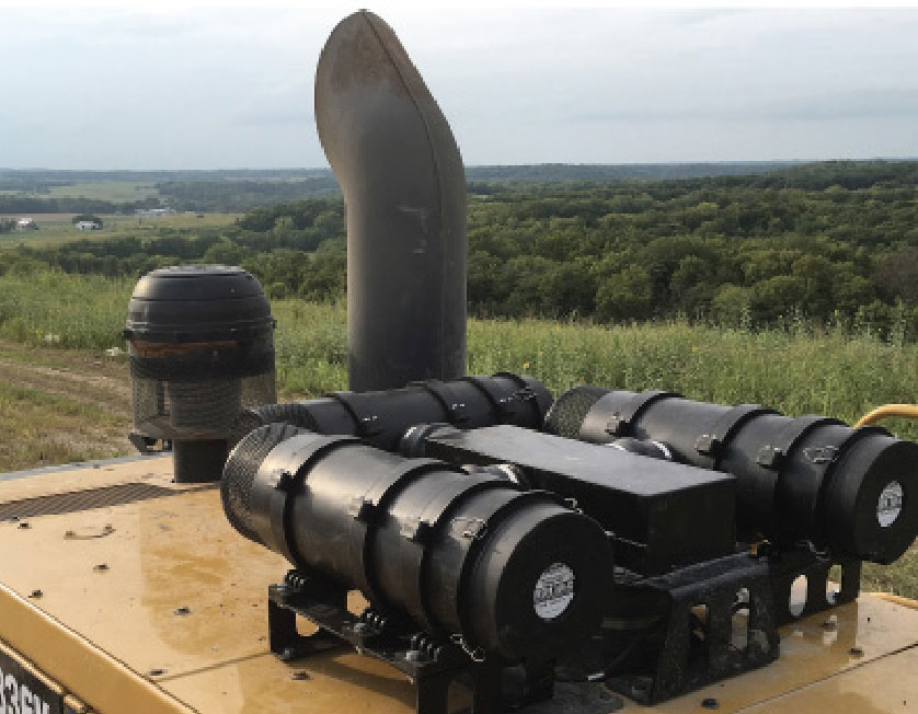 Engine pre cleaner air filter